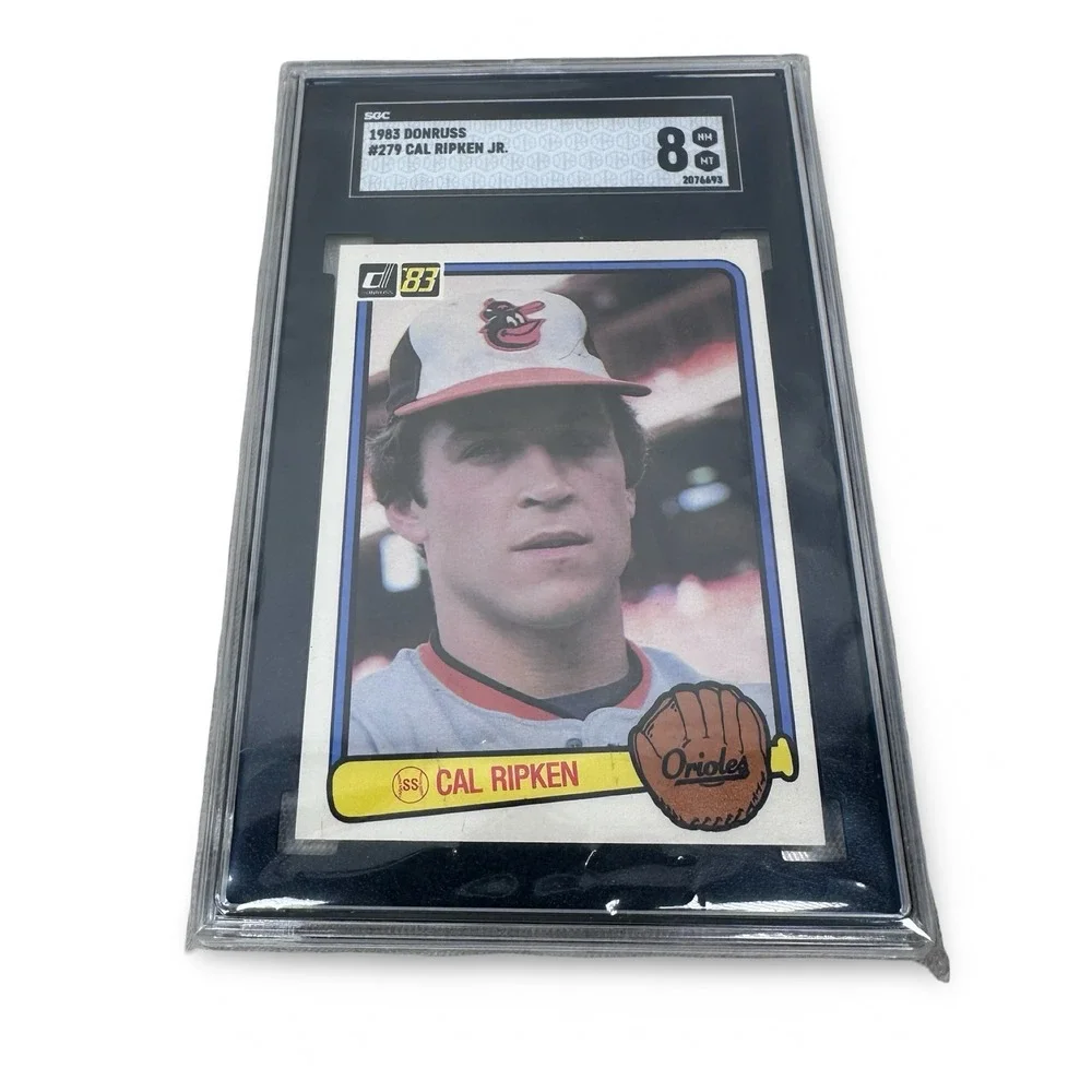 1983 Donruss Cal Ripken Jr #279 Baltimore Orioles SGC 8 NM-MT Baseball Card